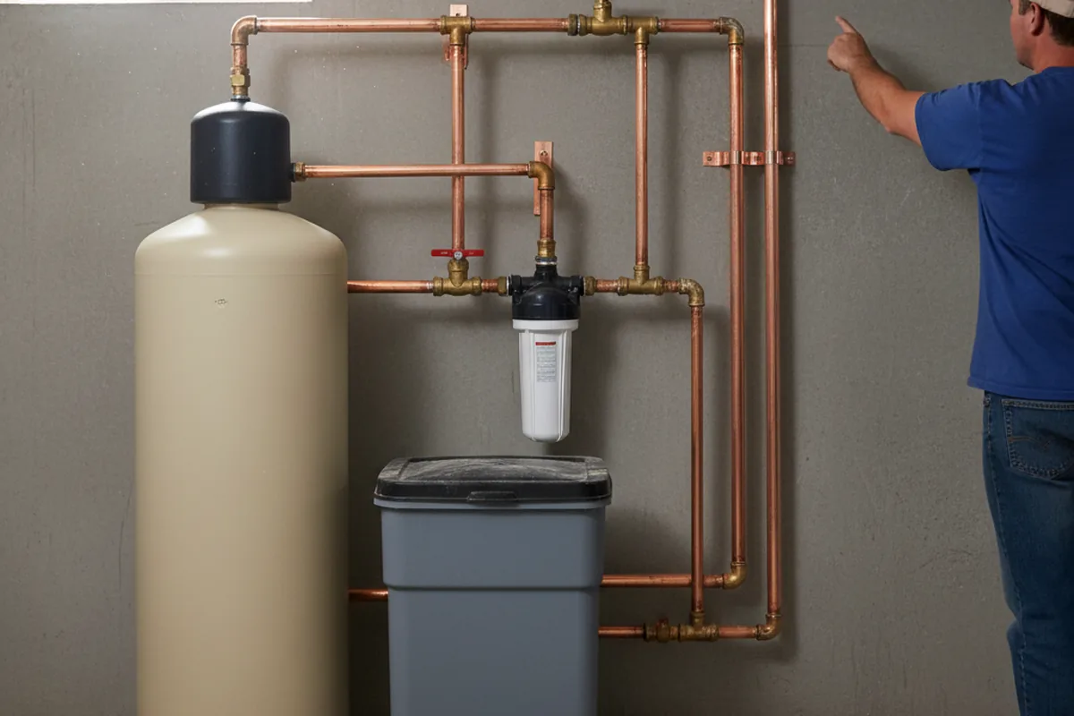 Whole-house water treatment system installed in Elkader